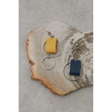L/YEL1 | BICOLOR FAUX LEATHER EARRINGS | AZUL BY MOUSSY
