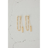 ミックスチェーンスウィングピアス | AZUL BY MOUSSY | 詳細画像2 