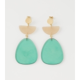 CLEAR BIG MOTIF EARRINGS/クリアビッグモチーフピアス | AZUL BY MOUSSY | 詳細画像8 