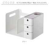 卓上収納ボックス 本立て 引き出し付き ykh935 | BACKYARD FAMILY | 詳細画像13