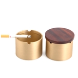 灰皿 フタ付 真鍮 木製 ysashtray5230 | BACKYARD FAMILY | 詳細画像8 