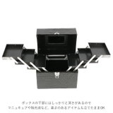 レザー調トレイ付きコスメボックス | BACKYARD FAMILY | 詳細画像6 