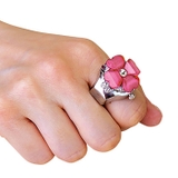 シルバーカラー お花つきリングウォッチ １個売り | BACKYARD FAMILY | 詳細画像3 