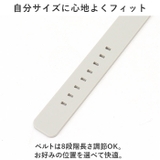 TEA SPOON ラウンドラバーベルトウォッチ | BACKYARD FAMILY | 詳細画像4