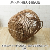 Towc ペタル フェイクラタンバスケット Lサイズ | BACKYARD FAMILY | 詳細画像7