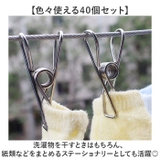 ステンレス製 洗濯バサミ 40個セット | BACKYARD FAMILY | 詳細画像6 
