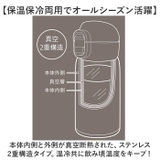 ステンレス製 ワンタッチマグボトル 480ml | BACKYARD FAMILY | 詳細画像5