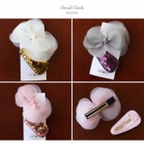 カップルヘアクリップ＆パッチンどめ2個セット(3color) | BACKYARD FAMILY | 詳細画像8 