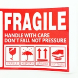 FRAGILE フラジール ステッカー 荷札シール  防水 光沢  | BACKYARD FAMILY | 詳細画像6 