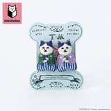 NEKONOBA tamao×KOZACLA 刺繍ミニブローチセット | BACKYARD FAMILY | 詳細画像2
