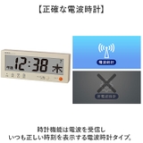 MAG 電波時計付きデジタルカレンダー | BACKYARD FAMILY | 詳細画像5 