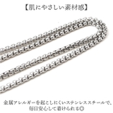 ステンレス チェーン マンテル ネックレス | BACKYARD FAMILY | 詳細画像8 