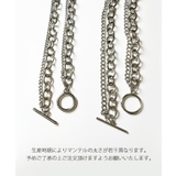 ２連チェーンマンテルブレスレット | BACKYARD FAMILY | 詳細画像8 