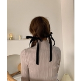 ベロア リボンヘアクリップ 2本セット | BACKYARD FAMILY | 詳細画像5