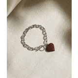 ハートチャームマンテルチェーンブレスレット | BACKYARD FAMILY | 詳細画像10 