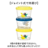 キャラクター 薄肉保存容器3Ｐセット SIJ3 | BACKYARD FAMILY | 詳細画像3 