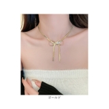 スネークチェーン リボンモチーフネックレス | BACKYARD FAMILY | 詳細画像10 