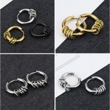 5連リングフープピアス（両耳用） | BACKYARD FAMILY | 詳細画像6 