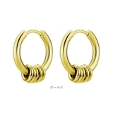 5連リングフープピアス（両耳用） | BACKYARD FAMILY | 詳細画像10 