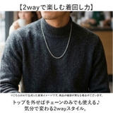 3連リングネックレス | BACKYARD FAMILY | 詳細画像5 