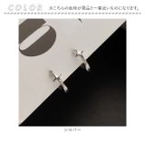 クロスリングミニフープピアス 両耳 | BACKYARD FAMILY | 詳細画像10 