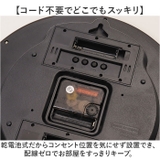 カレンダー・温湿度表示付き掛時計 | BACKYARD FAMILY | 詳細画像5