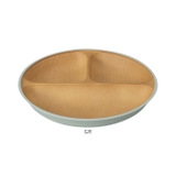 earth color woody 抗菌すくえる 丸ランチプレート | BACKYARD FAMILY | 詳細画像13 