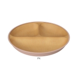 earth color woody 抗菌すくえる 丸ランチプレート | BACKYARD FAMILY | 詳細画像14 