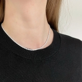 SV925製カットフレンチロープチェーン 線径0.50mm太さ2.4mm | BACKYARD FAMILY | 詳細画像7 