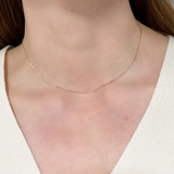 K18 国産4面あずきネックレス 日本国造幣局検定刻印あり | BACKYARD FAMILY | 詳細画像6 