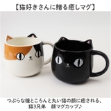 猫3兄弟 顔マグカップ | BACKYARD FAMILY | 詳細画像2