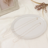 国産10K YG 国産 太さ0.8ＭＭカット小豆ネックレス50ＣＭ | BACKYARD FAMILY | 詳細画像10 