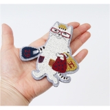 モコモコブラシ刺繍のブローチ | BACKYARD FAMILY | 詳細画像9 