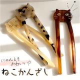 ヘアアクセサリー かんざし 猫 | BACKYARD FAMILY | 詳細画像1