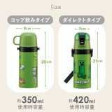 子供用2WAYボトル 350ml SKDC3 | BACKYARD FAMILY | 詳細画像11