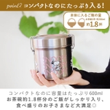 抗菌 超軽量真空ステンレスランチジャー 600ml STLB1AG | BACKYARD FAMILY | 詳細画像8