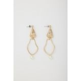 GLD | ティアドロップ フープミックスピアス | RODEO CROWNS WIDE BOWL