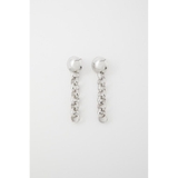 SLV | BOLD MOTIF CHAIN EARRINGS | MOUSSY OUTLET