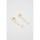 フラワーフェイクパール4連イヤリング | RODEO CROWNS WIDE BOWL | 詳細画像2 