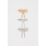 MULTI CHAIN BOW ヘアクリップ | MOUSSY OUTLET | 詳細画像2 