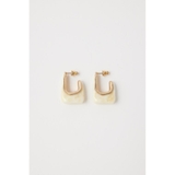 IVOY3 | LUCITE OVAL EARRINGS | MOUSSY OUTLET