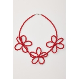 RED | フラワービーズネックレス | RODEO CROWNS WIDE BOWL