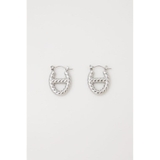 SLV | OVAL ROPE HOOP イヤリング | MOUSSY OUTLET