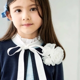 ホワイト | 【日本製】フラワーコサージュ | BeBe