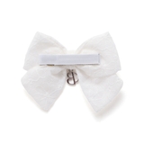 チャーム付きレースリボンヘアクリップ | BeBe | 詳細画像4 