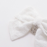 チャーム付きレースリボンヘアクリップ | BeBe | 詳細画像5 