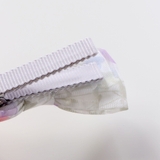 オーガンジーリボンヘアクリップ | fillot de bébé réduction | 詳細画像8 