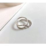 Aシルバー | リング【韓国ファッション】 | Bifrost