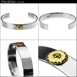 イーグルメタル平打ちバングルシルバー925アクセサリー平打ちBinichビニッチ | シルバーアクセサリーBinich  | 詳細画像3 