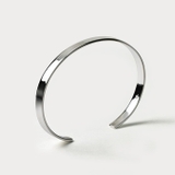 定番5mm幅プレーンバングル平打ちシルバー925アクセサリーシンプルブレスレット… | シルバーアクセサリーBinich  | 詳細画像8 